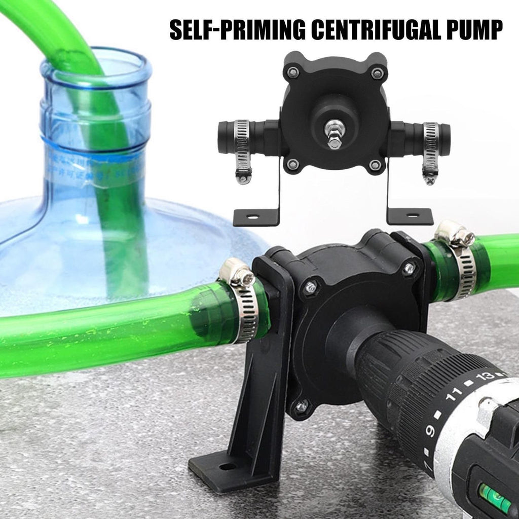 Electric Water Drill Pump Self Priming Water Transfer Pump Mini Water Pump