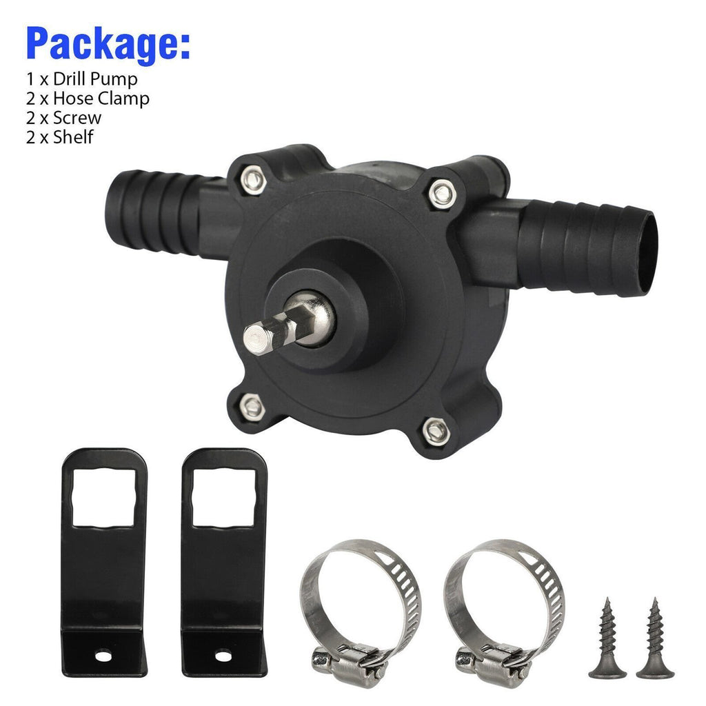 Electric Water Drill Pump Self Priming Water Transfer Pump Mini Water Pump