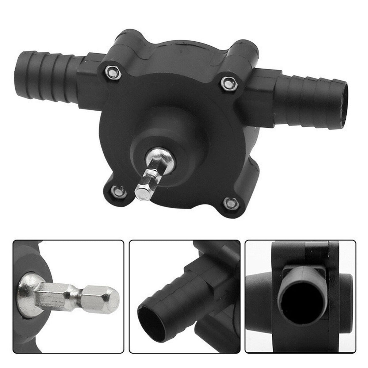 Electric Water Drill Pump Self Priming Water Transfer Pump Mini Water Pump
