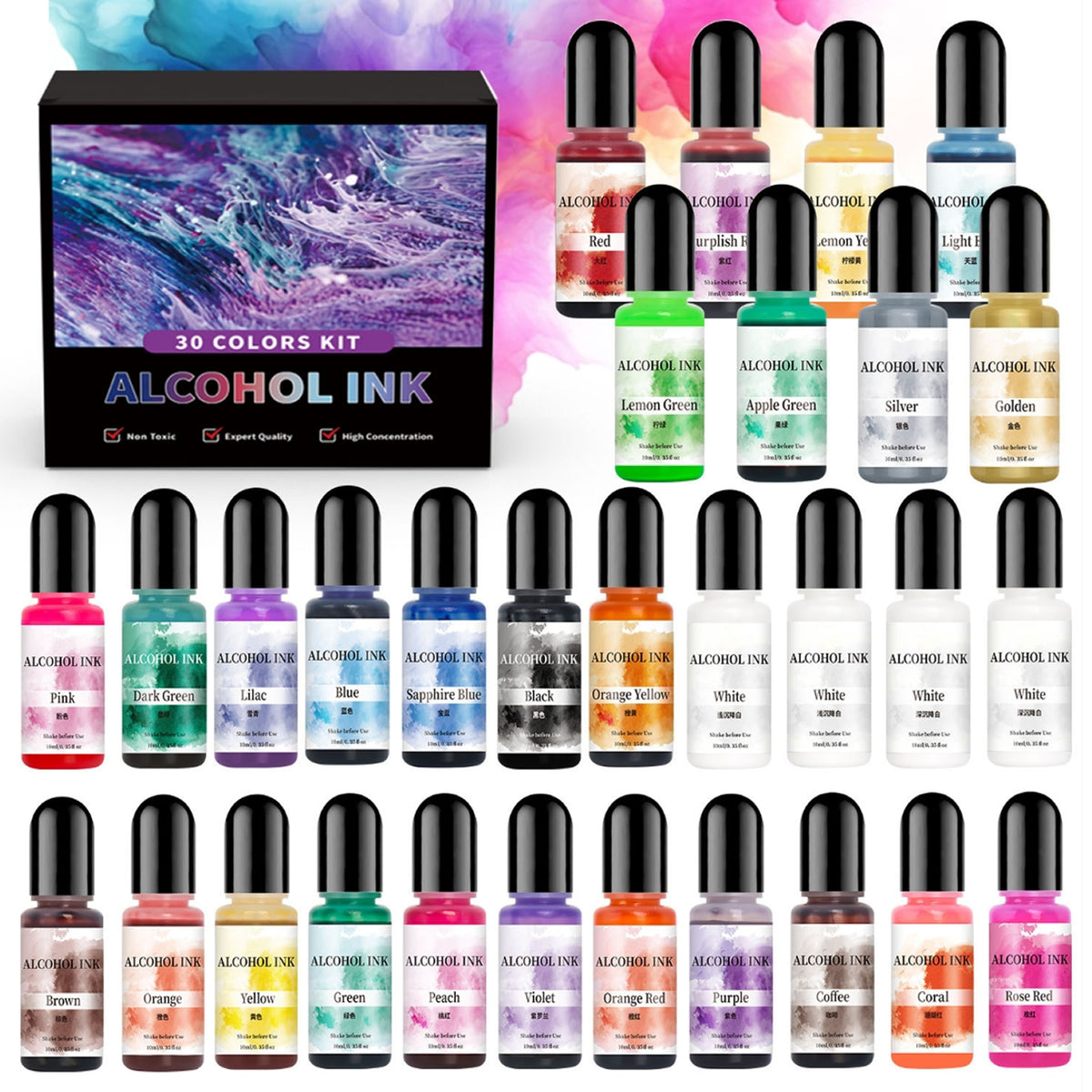 Epoxy Resin Pigment Kit