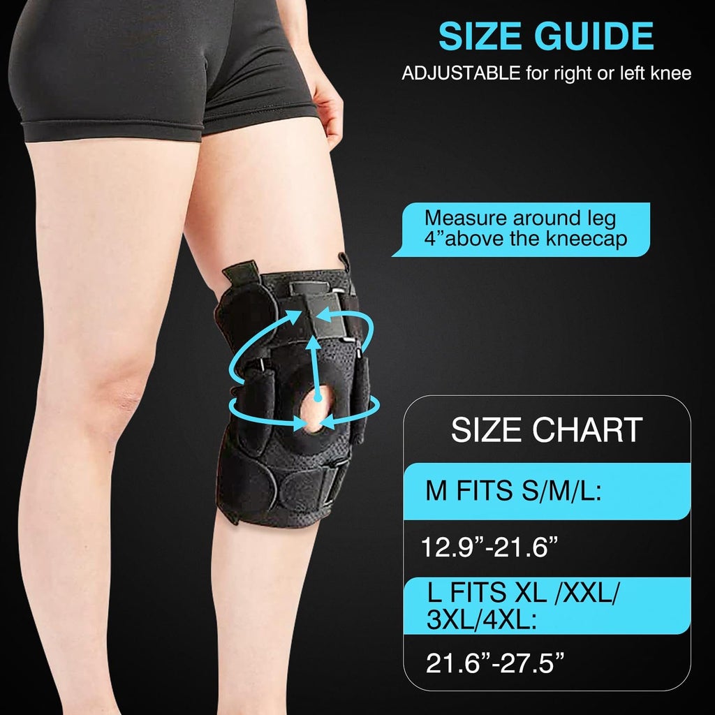 Knee Brace with Side Stabiliser