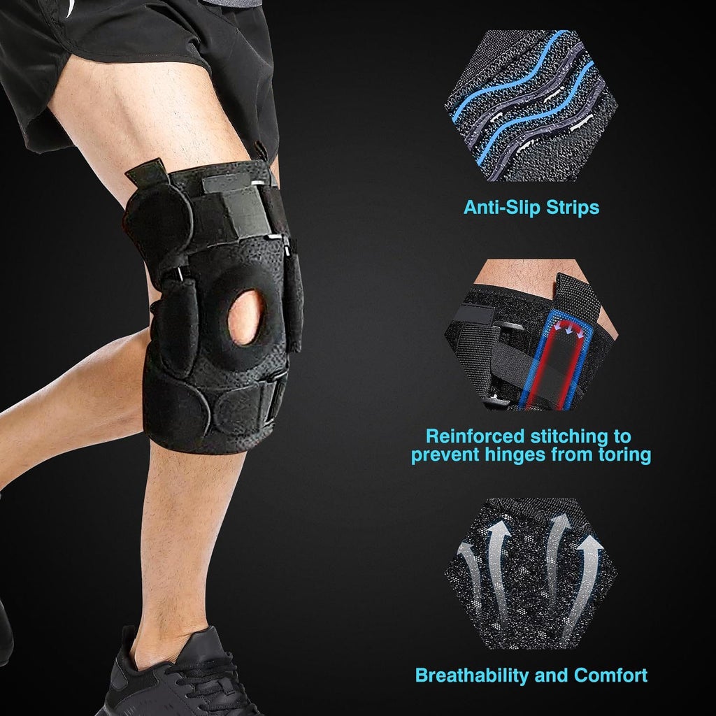 Knee Brace with Side Stabiliser