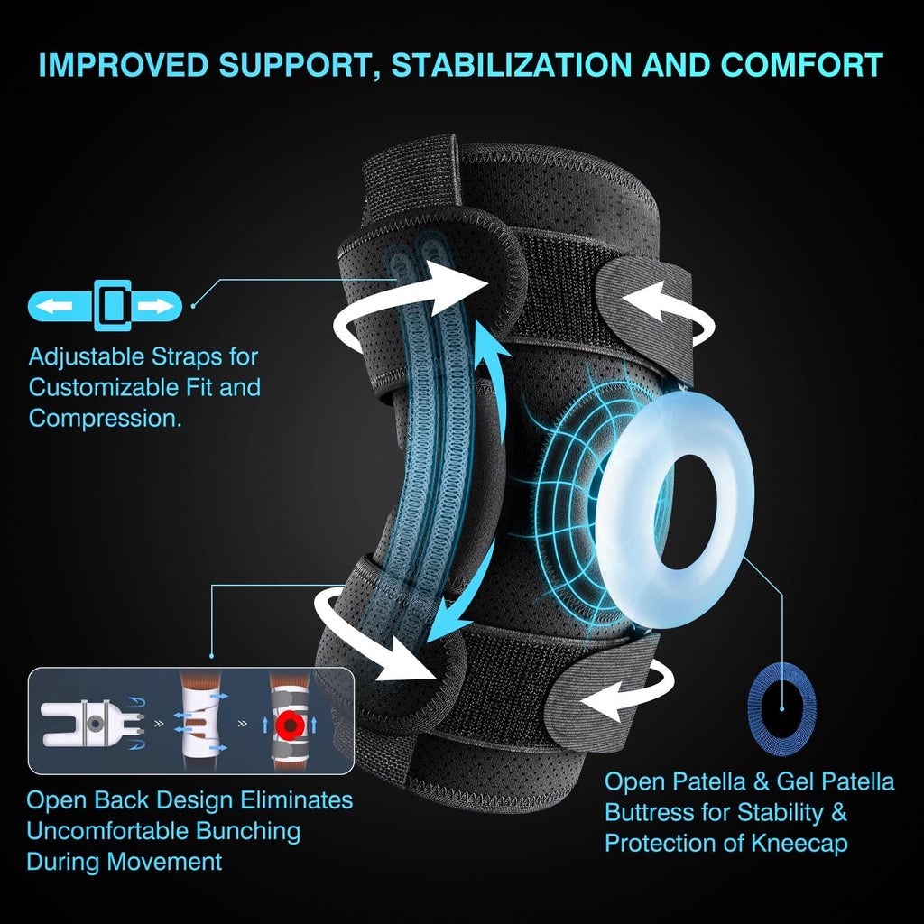 Knee Brace with Side Stabiliser