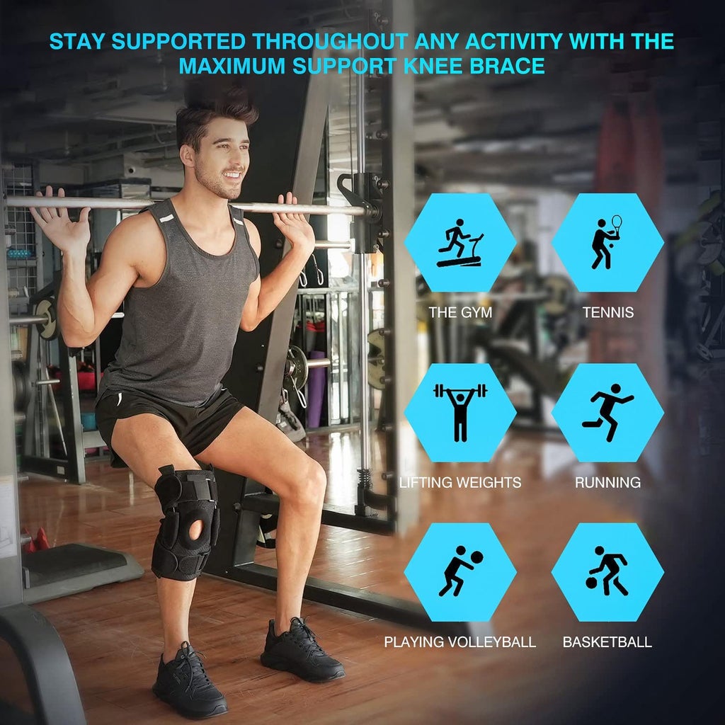 Knee Brace with Side Stabiliser