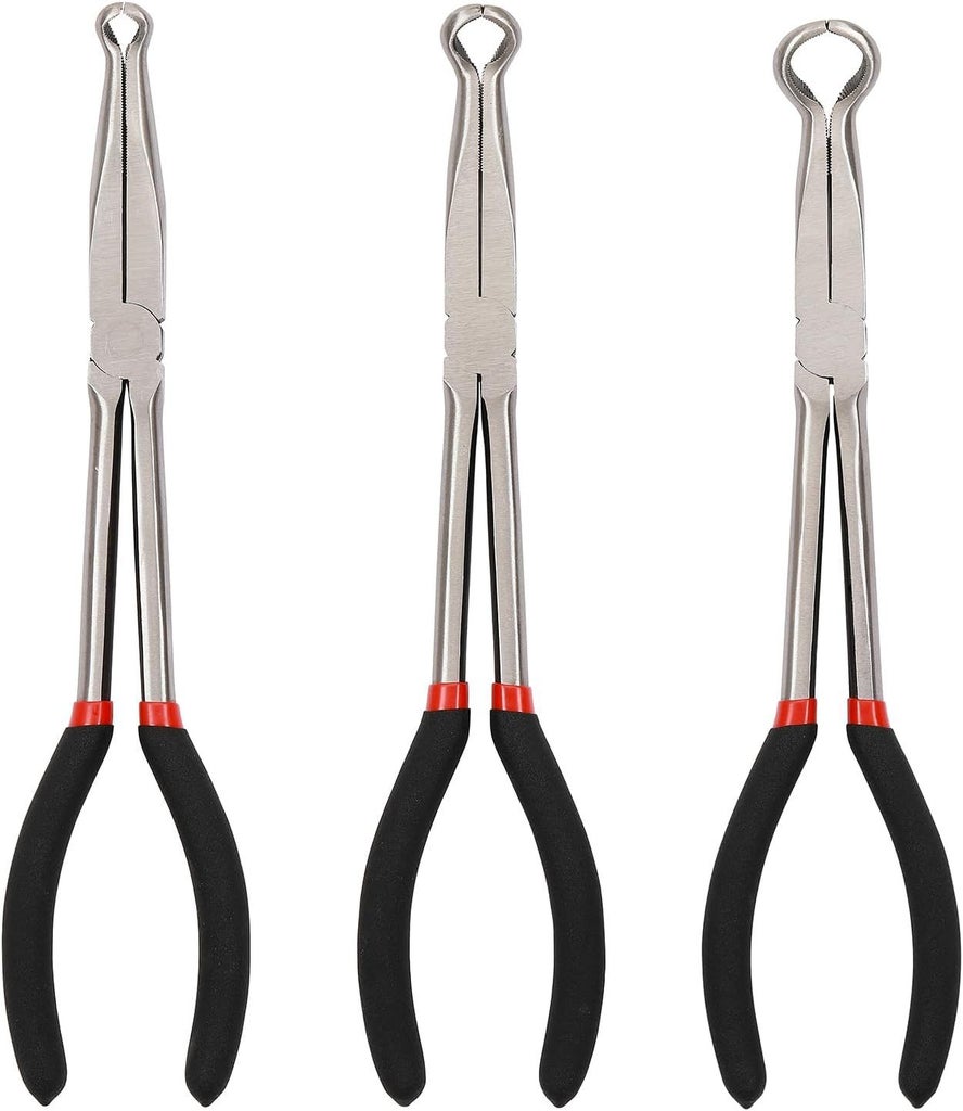 Hose Grip Pliers 3PCS Long Reach Spark Plug Boot Removal Tool