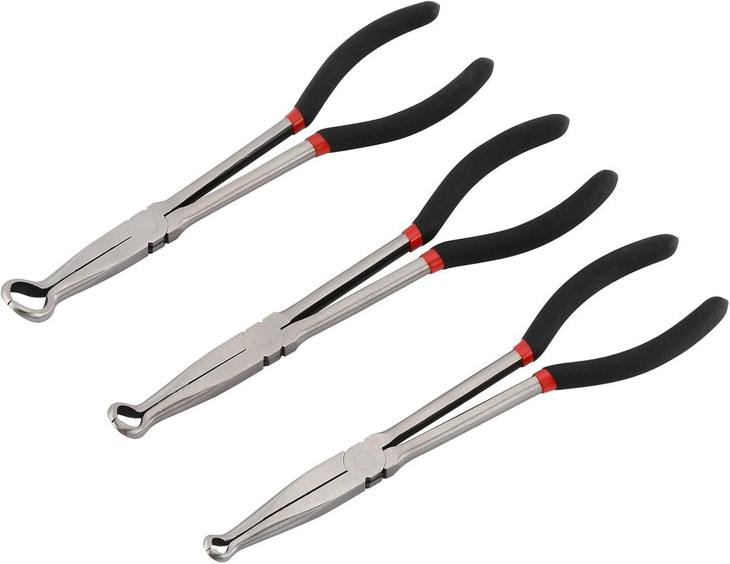 Hose Grip Pliers 3PCS Long Reach Spark Plug Boot Removal Tool