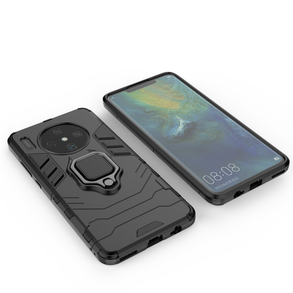 Huawei Mate 30 Rugged Tough Case Shockproof Hybrid Cover BLACK