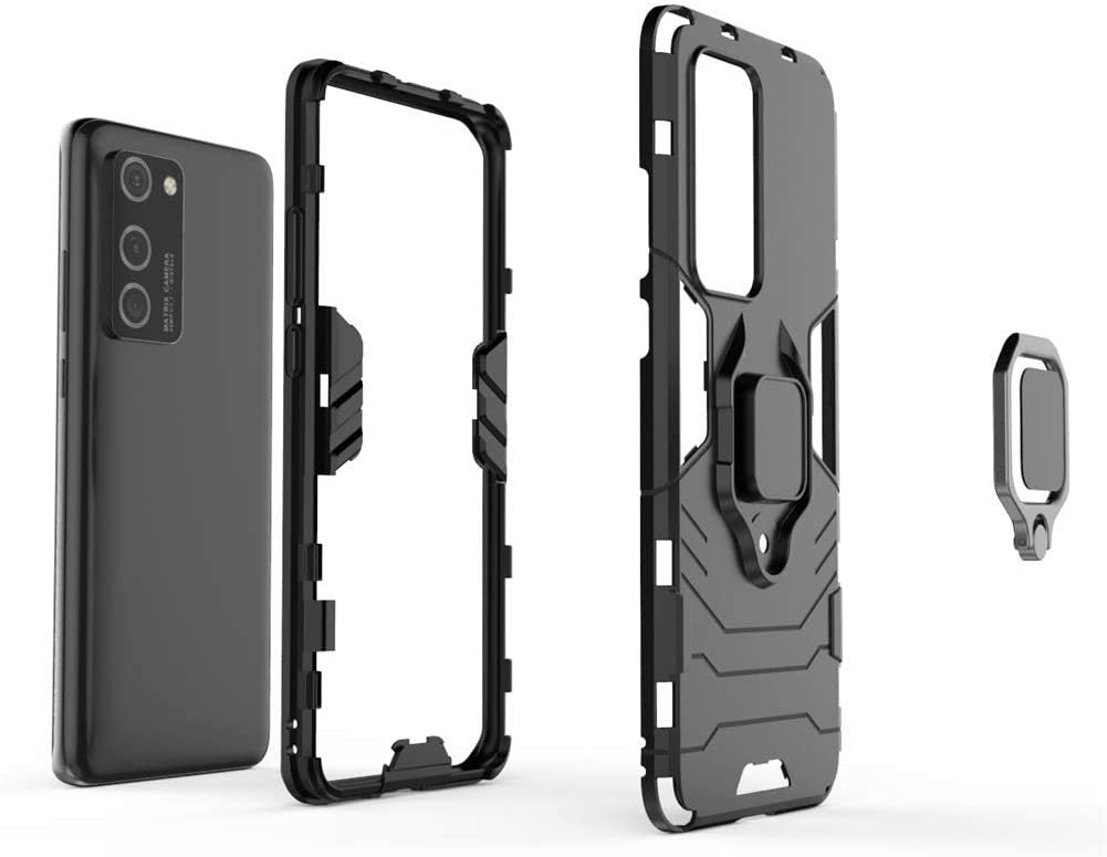 Huawei P40 Rugged Tough Case Shockproof Hybrid Cover RED