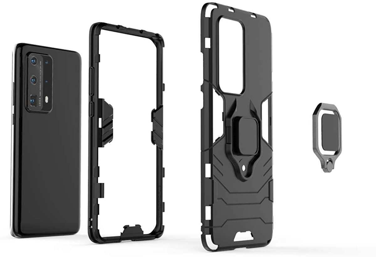 Huawei P40 Pro Plus Rugged Tough Case Shockproof Hybrid Cover BLUE
