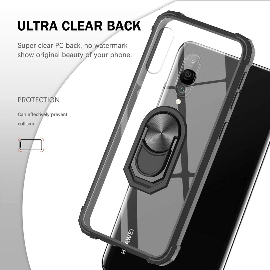 Huawei Y9s Rugged Tough Case Shockproof Hybrid Cover BLACK