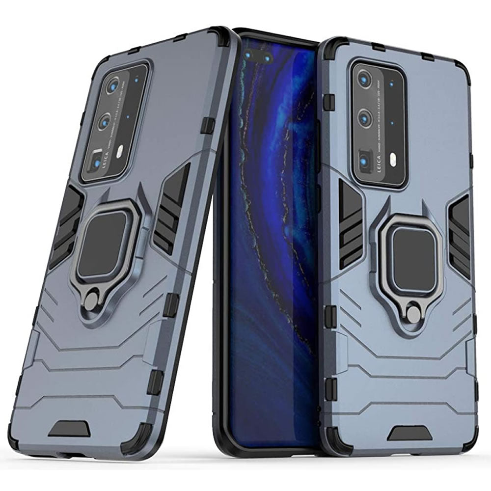 Huawei P40 Pro Plus Rugged Tough Case Shockproof Hybrid Cover BLUE