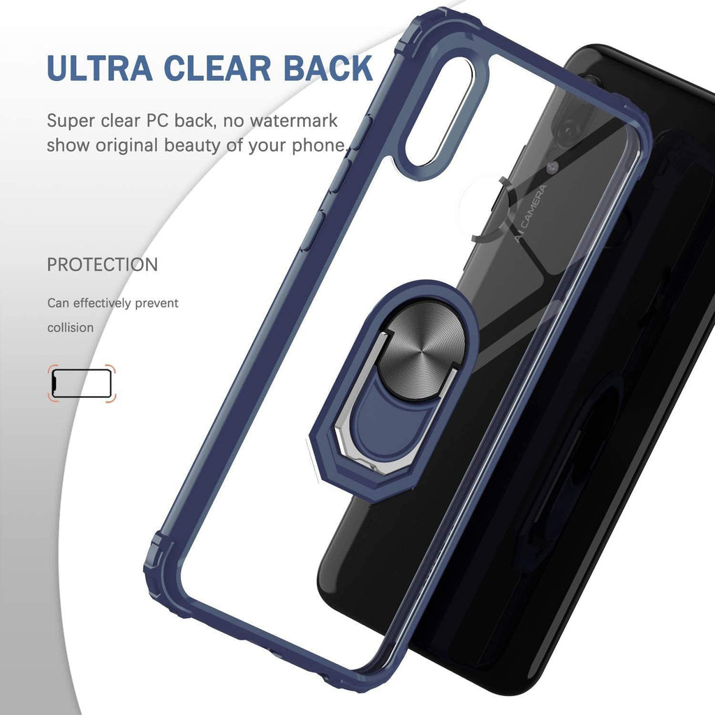 Huawei Y6s Rugged Tough Case Shockproof Hybrid Cover BLUE