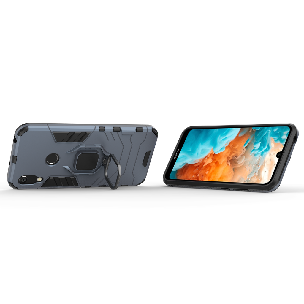 Huawei Y6S Rugged Tough Case Shockproof Hybrid Cover BLUE