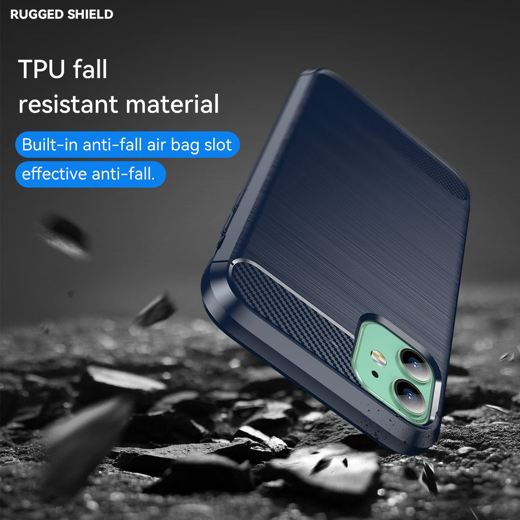 iPhone 11 Slim Fit Case Tough Gel TPU Rubber Cover BLUE