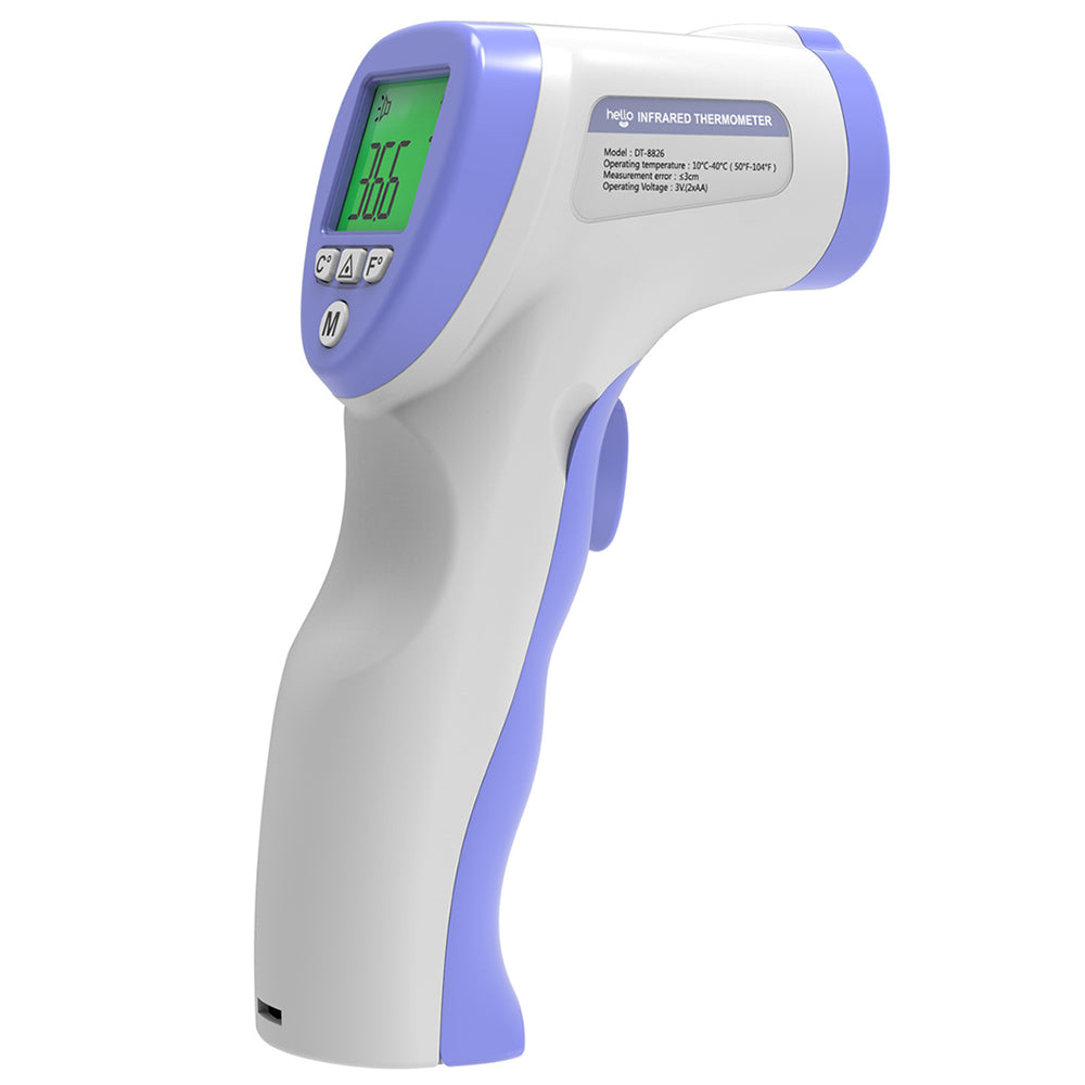 Thermometer Digital Touchless Forehead - White