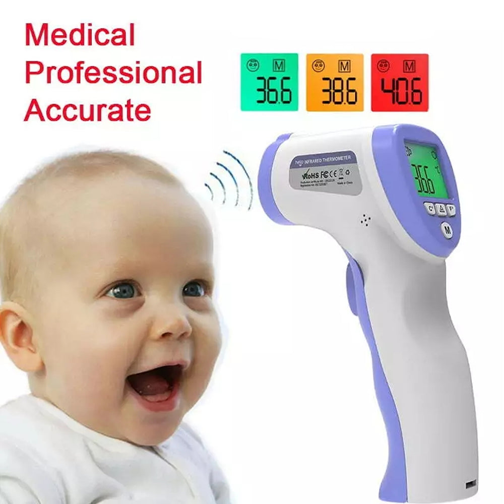Thermometer Digital Touchless Forehead - White