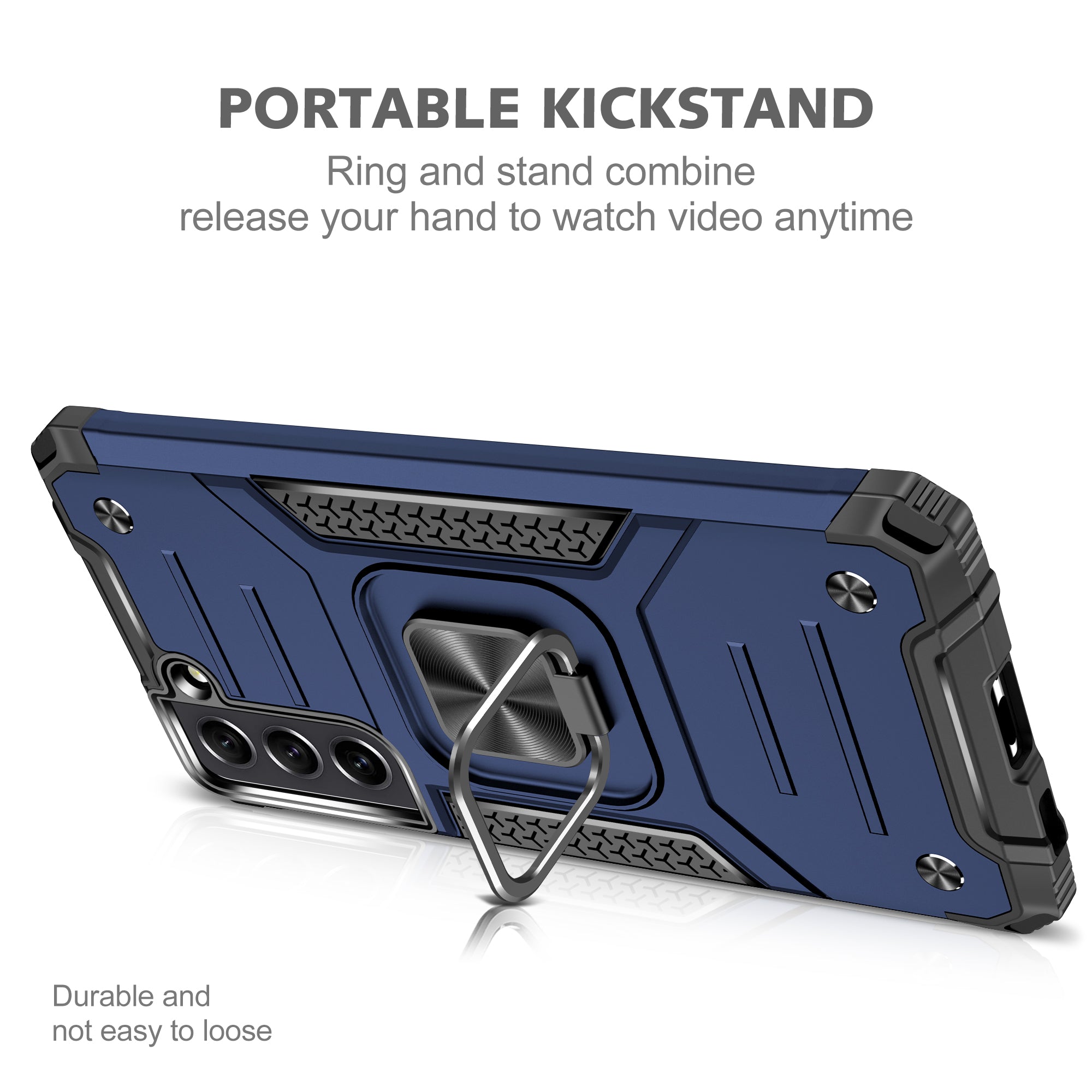 Samsung Galaxy S22 Plus Rugged Tough Case Shockproof Hybrid Cover BLUE