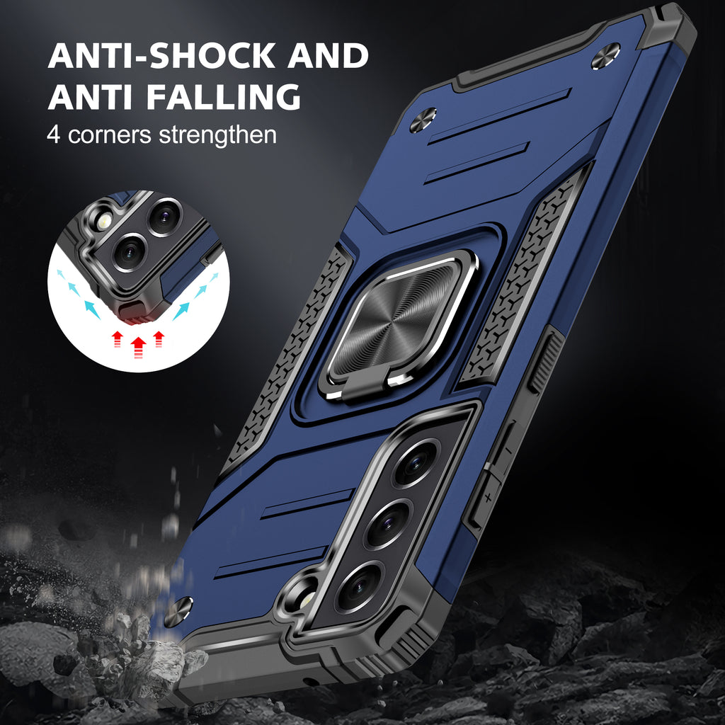 Samsung Galaxy S22 Plus Rugged Tough Case Shockproof Hybrid Cover BLUE