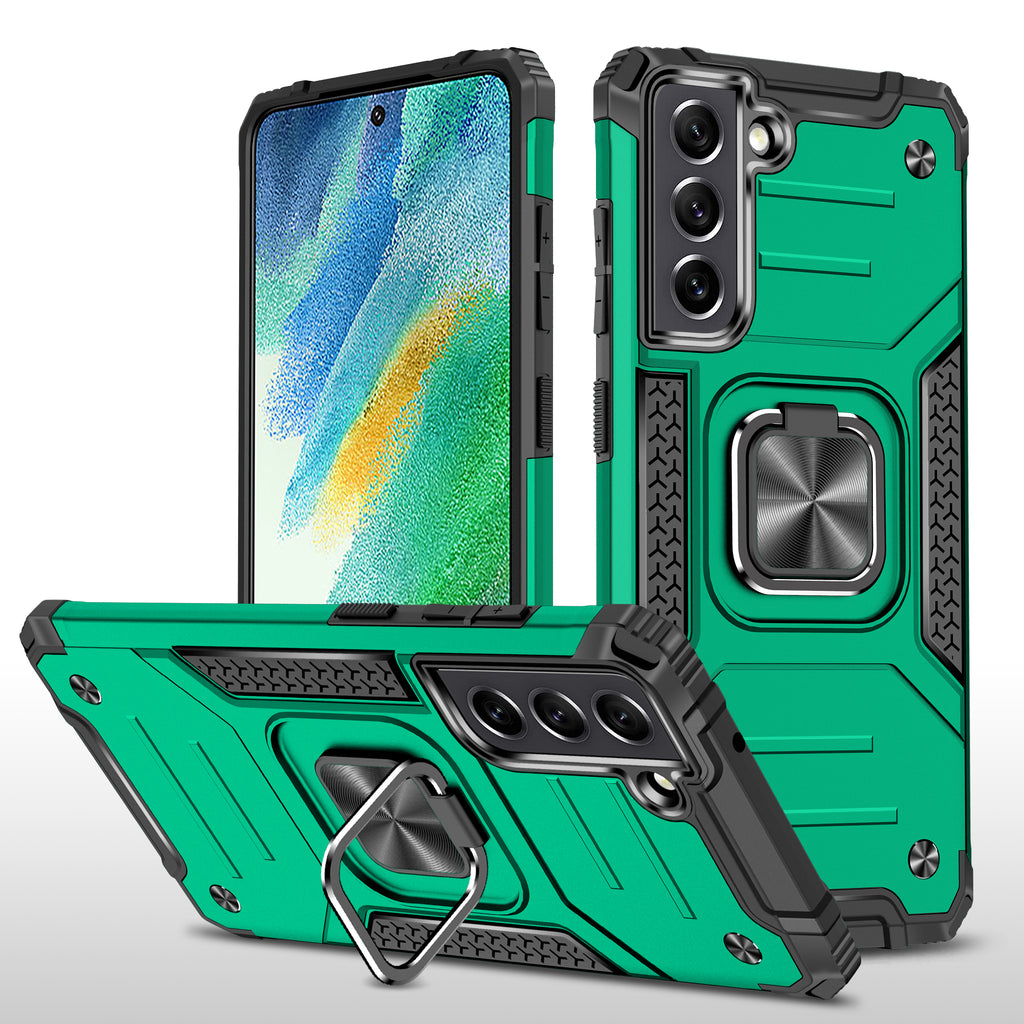 Samsung Galaxy S21 Plus Rugged Tough Case Shockproof Hybrid Cover DARK GREEN