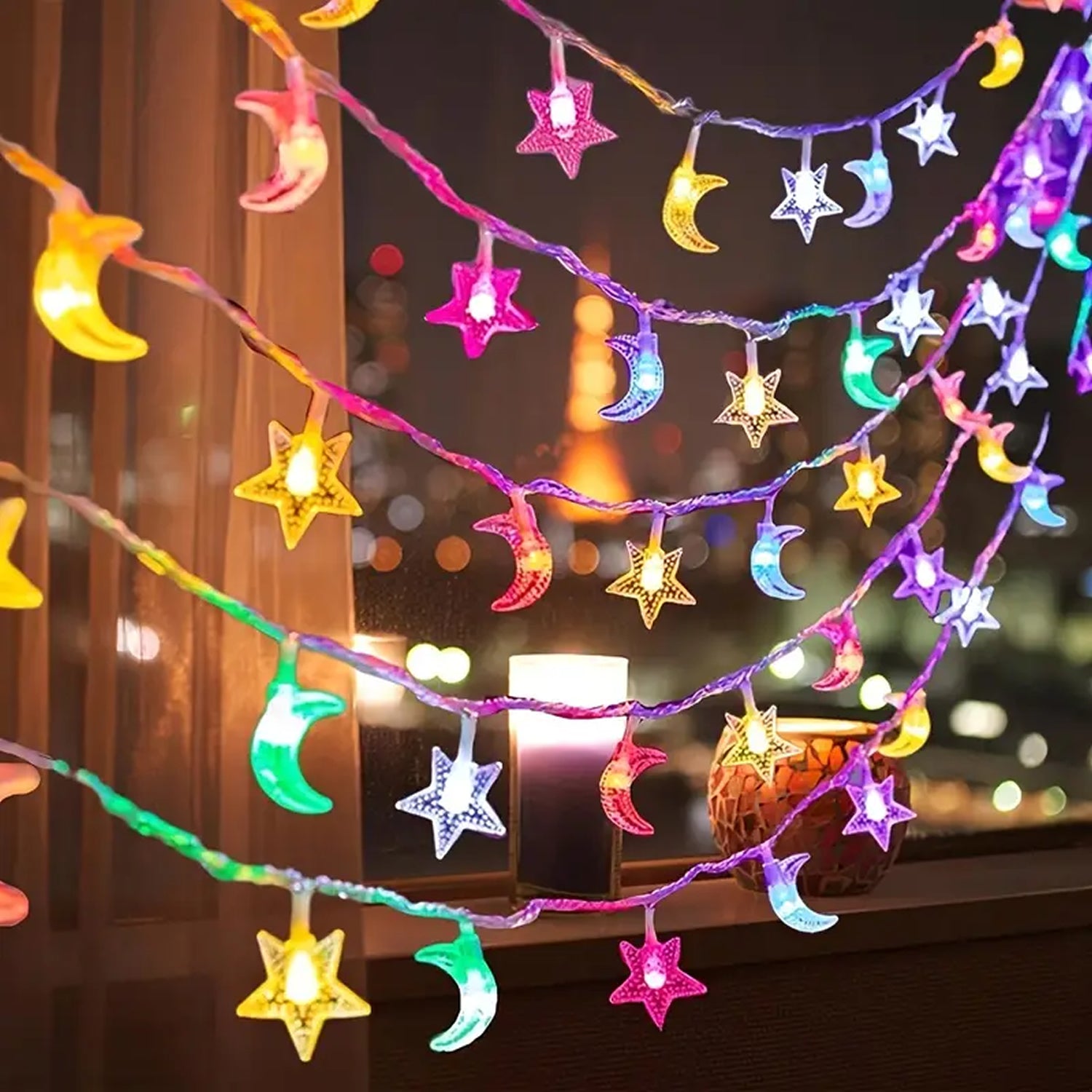 12M 100LED Solar Lights LED Garden Decor Outdoor String Lights Christmas Lights
