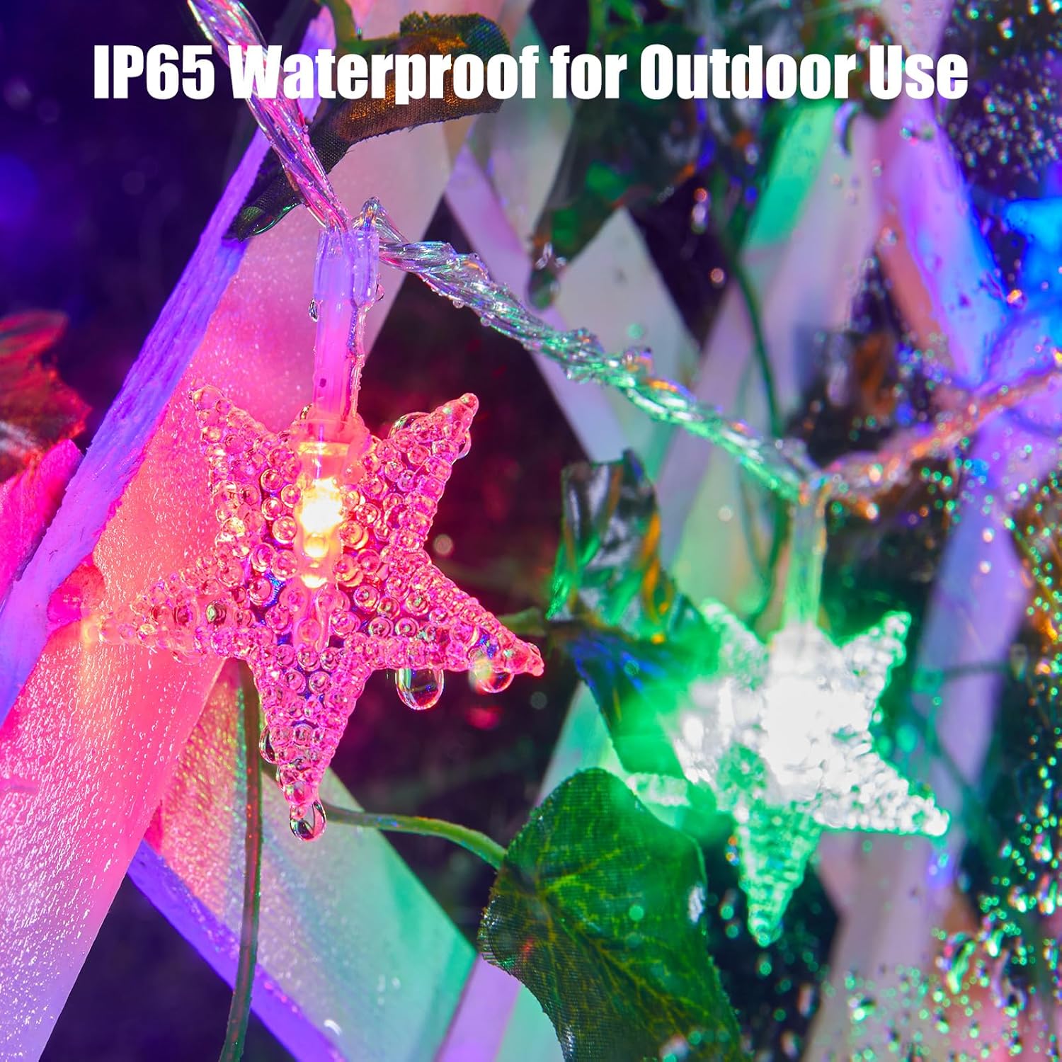 12M 100LED Solar Lights LED Garden Decor Outdoor String Lights Christmas Lights