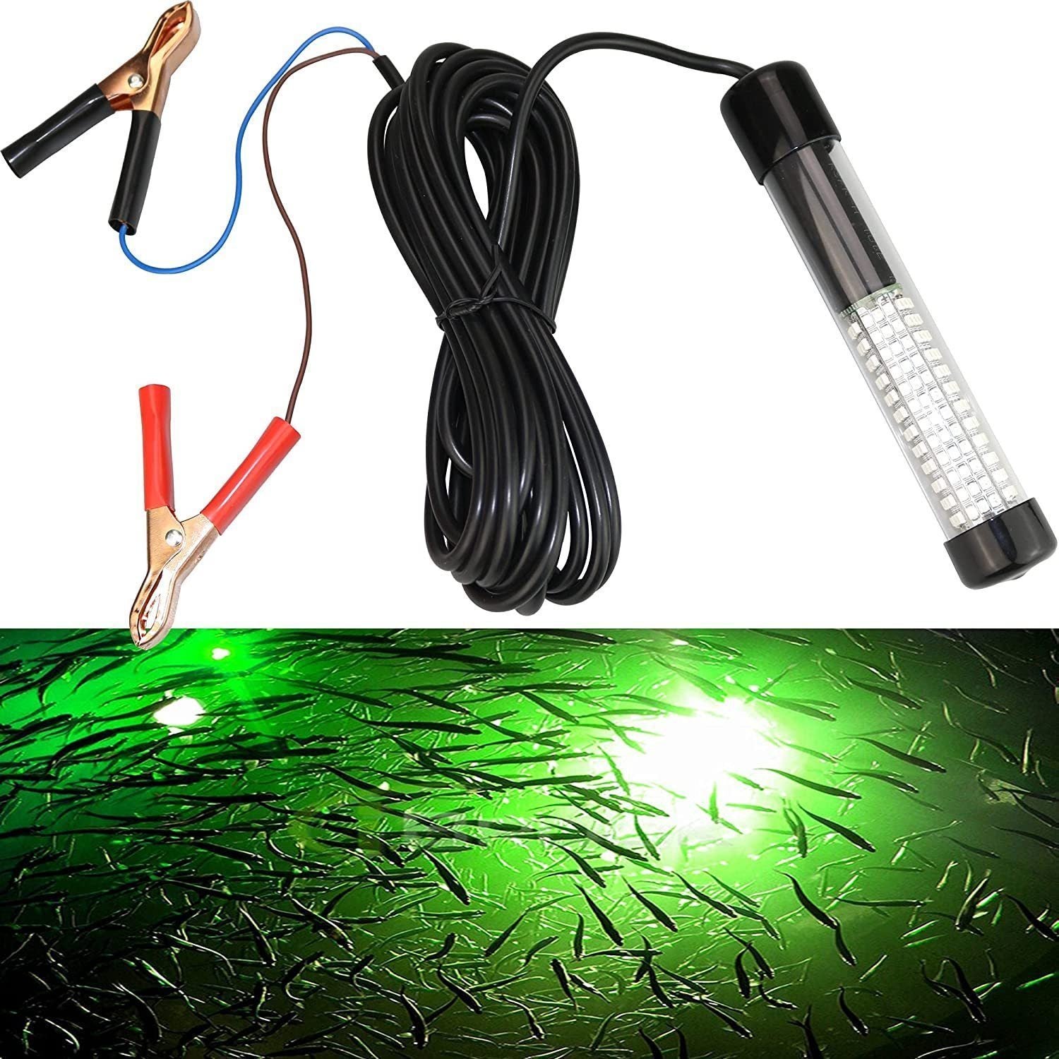 Green LED Underwater Fishing Light