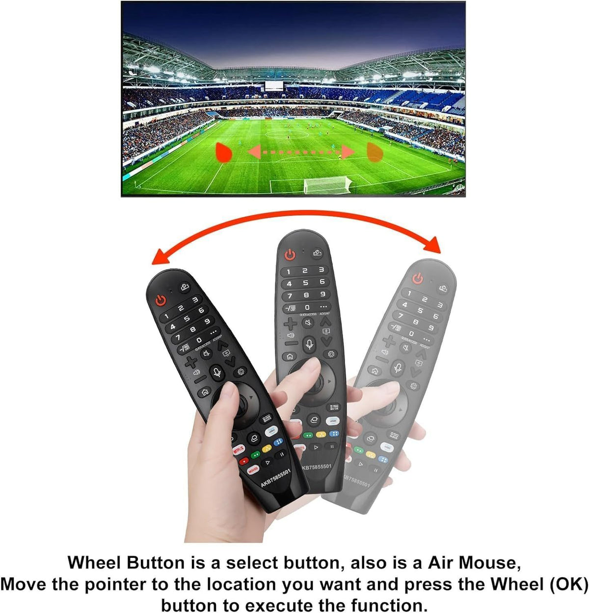 LG Smart TV Remote Replacement