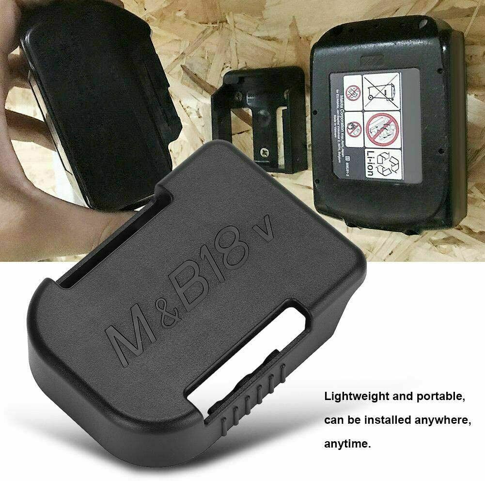 5 Pack Battery Holder Compatible with Makita Bosch 18V 14.4V