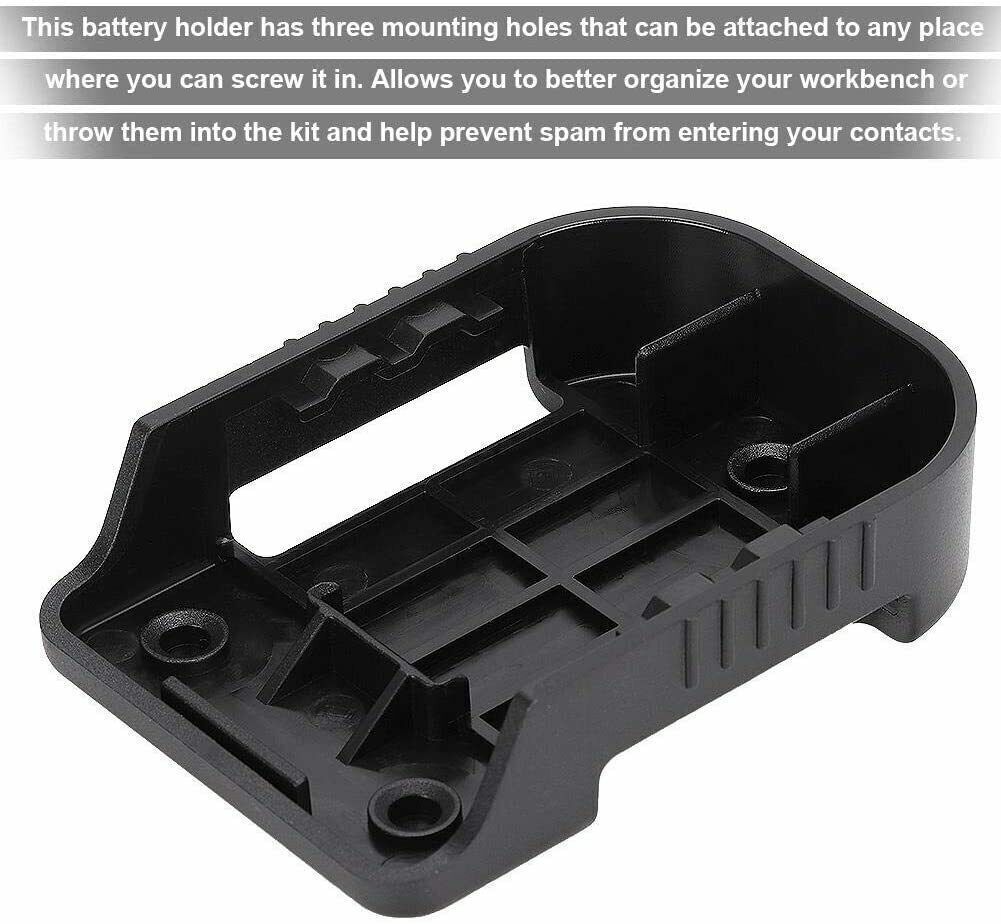 5 Pack Battery Holder Compatible with Makita Bosch 18V 14.4V
