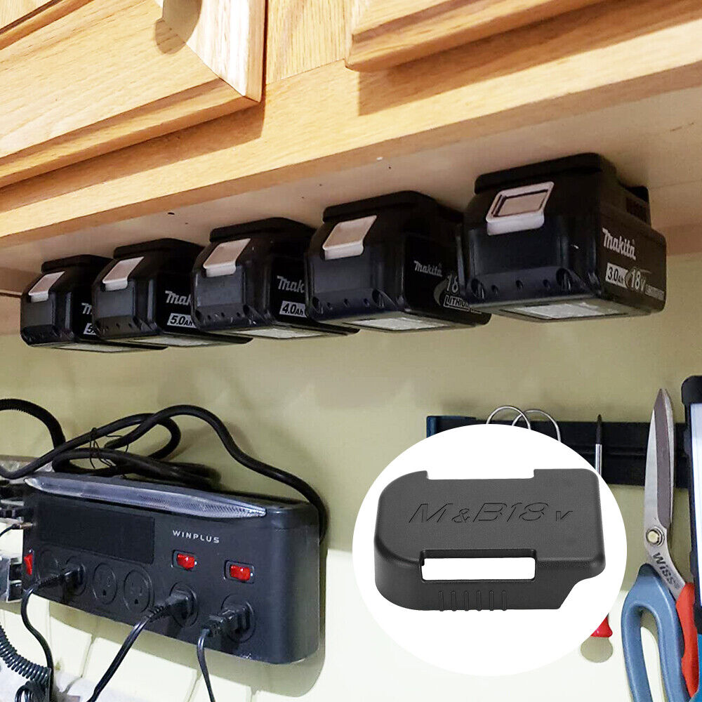 5 Pack Battery Holder Compatible with Makita Bosch 18V 14.4V