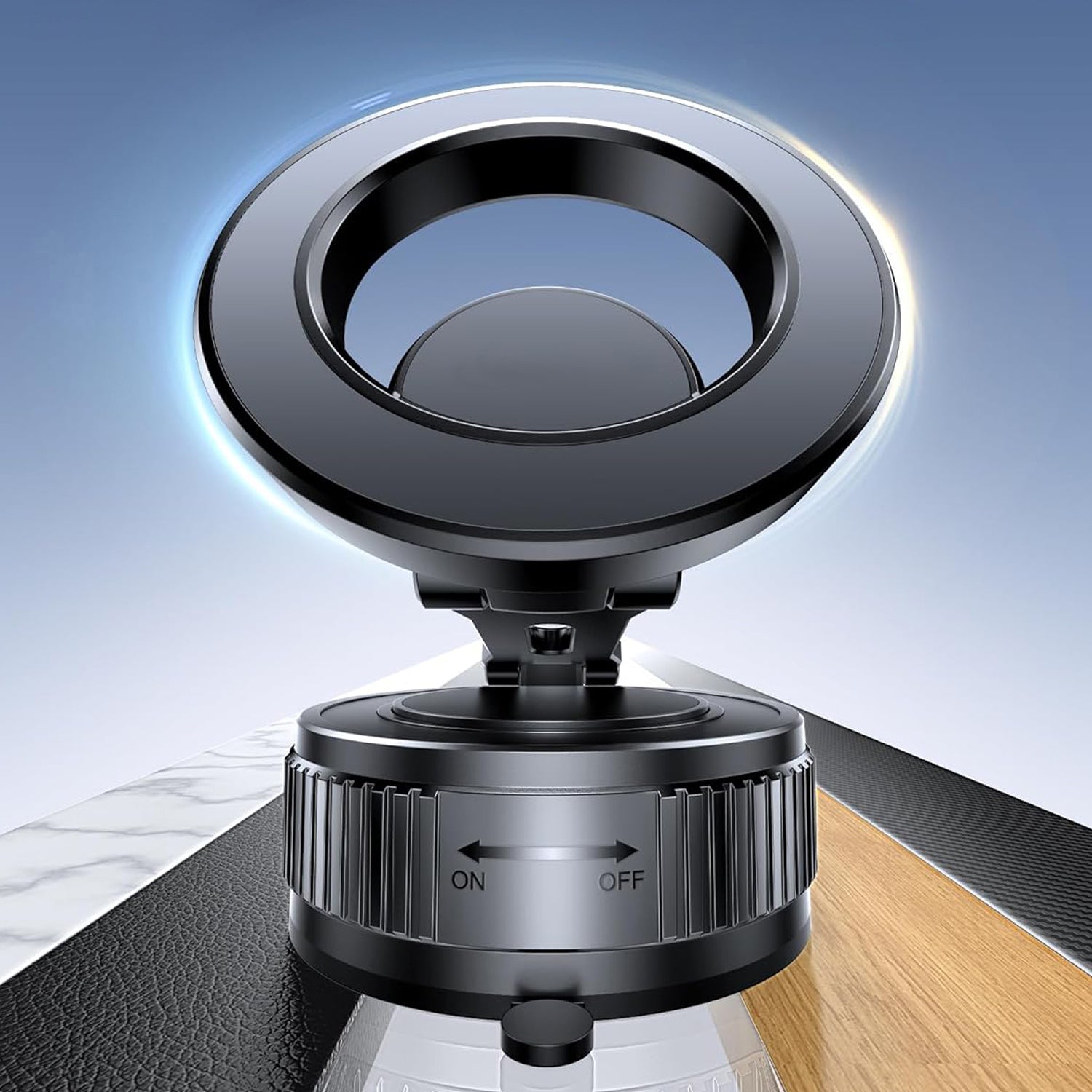 MagSafe Compatible Suction Car Phone Mount