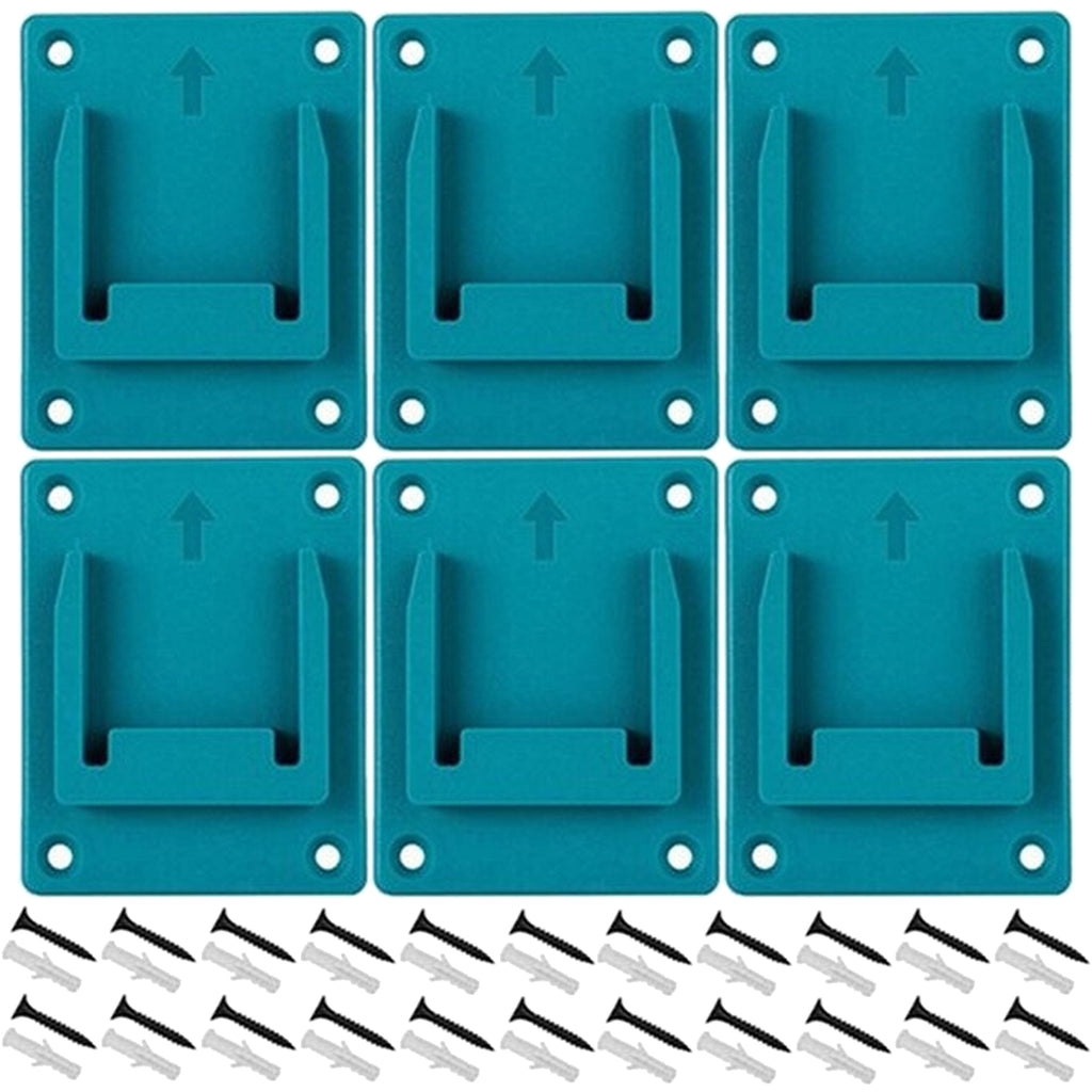 Compatible Blue Makita Power Tool Wall Holder Clip Storage Mount Rack Hanger Table