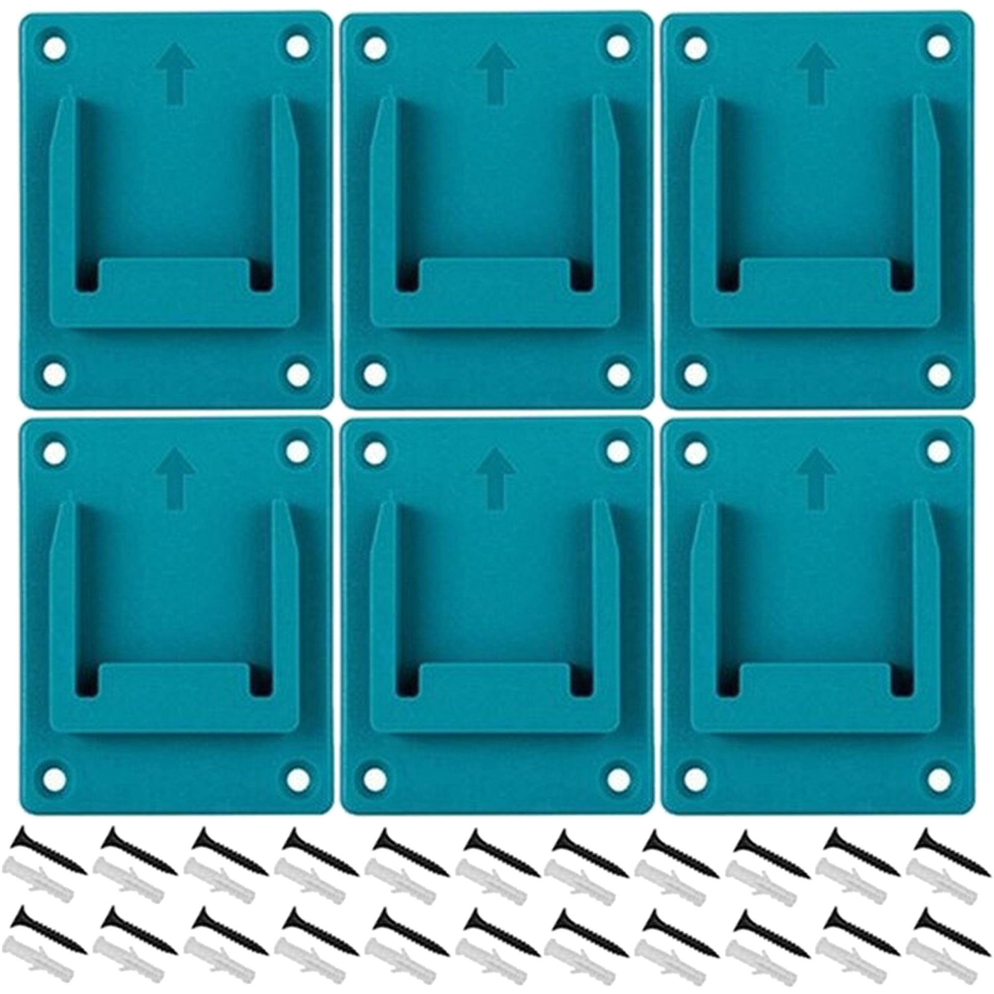 Compatible Blue Makita Power Tool Wall Holder Clip Storage Mount Rack Hanger Table