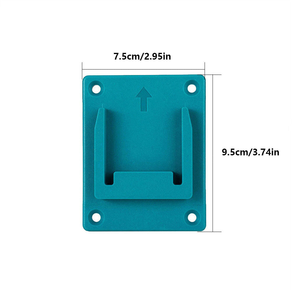 Compatible Blue Makita Power Tool Wall Holder Clip Storage Mount Rack Hanger Table