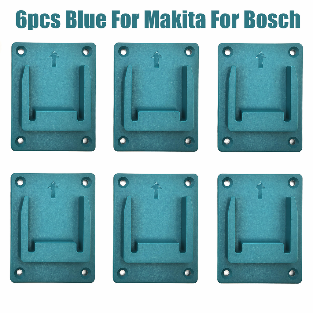 Compatible Blue Makita Power Tool Wall Holder Clip Storage Mount Rack Hanger Table