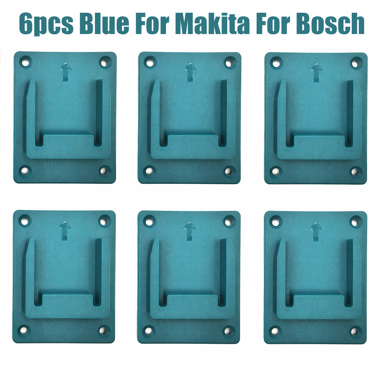 Compatible Blue Makita Power Tool Wall Holder Clip Storage Mount Rack Hanger Table