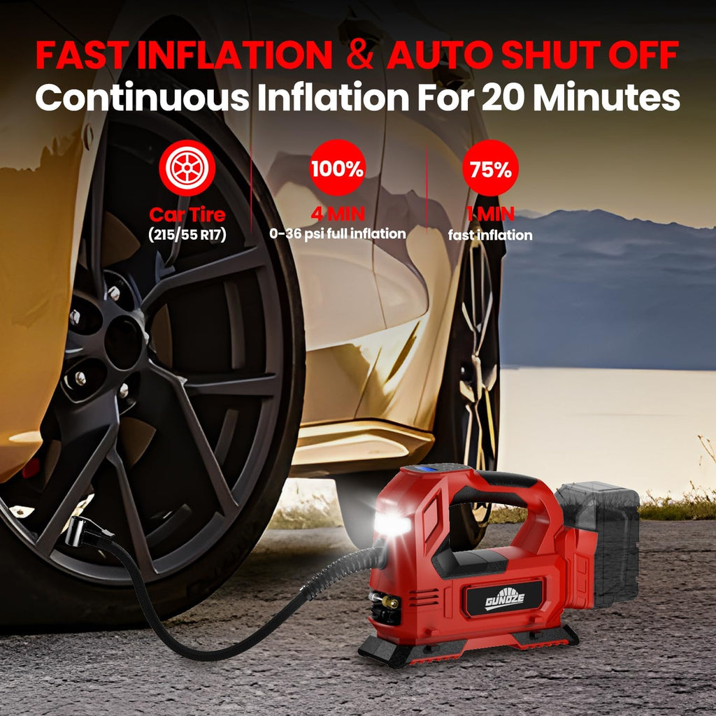 Tyre Inflator Pump Cordless
