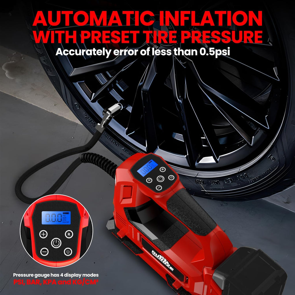 Tyre Inflator Pump Cordless