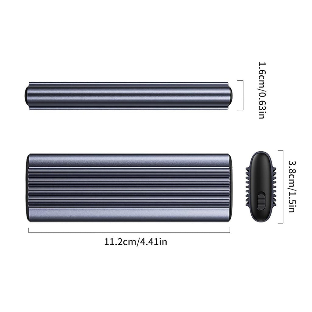 M.2 NVME SATA 10Gbps SSD Hard Drive Enclosure