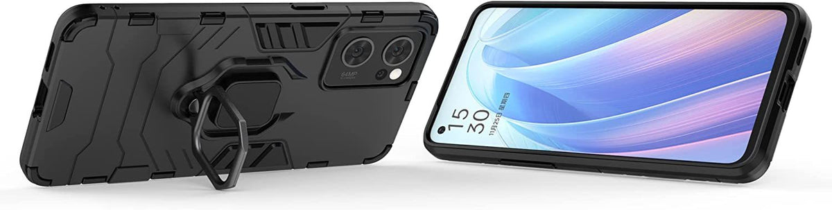 Oppo Find X5 Lite Rugged Tough Case Shockproof Hybrid Cover BLUE