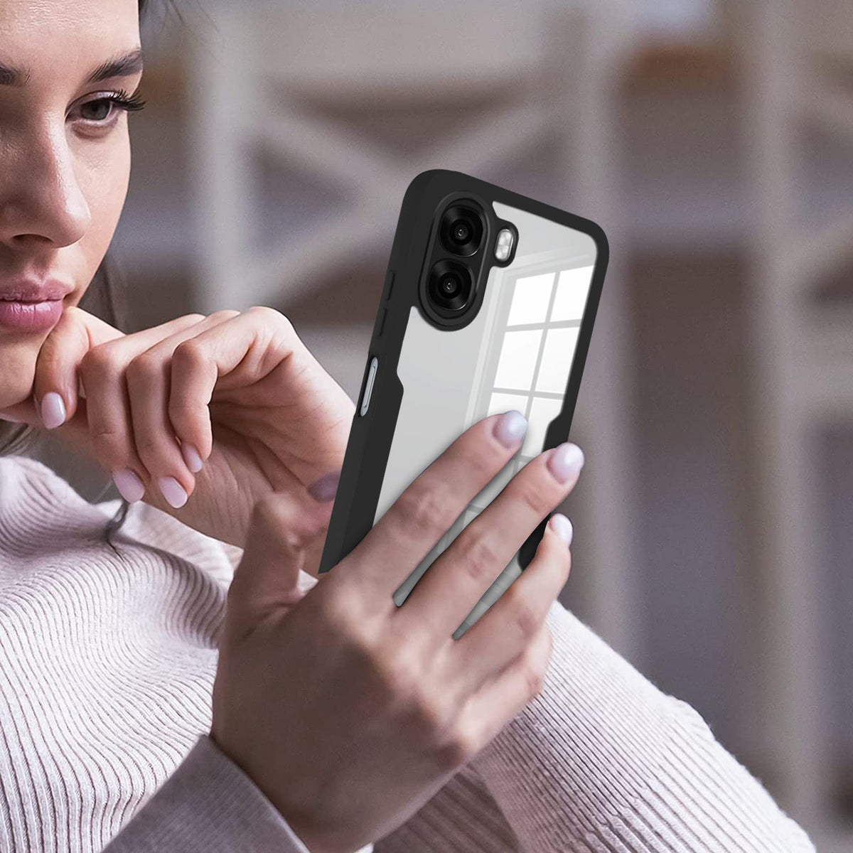 360 Thin Protection Case for OPPO A6x 4G