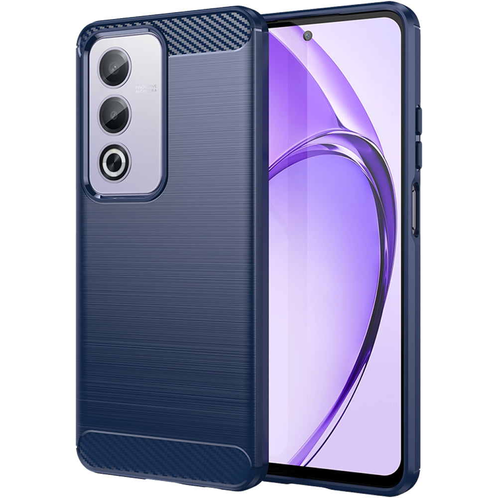 Oppo A80 Slim Fit Case Tough Gel TPU Rubber Cover BLUE