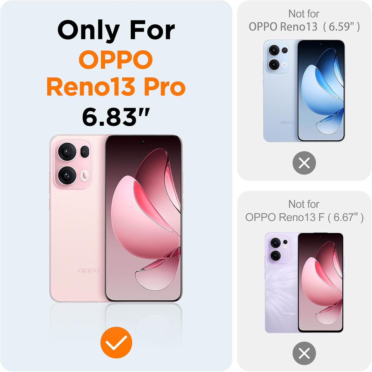 Oppo Reno 13 Pro Tough Case Shockproof Kickstand Cover PINK
