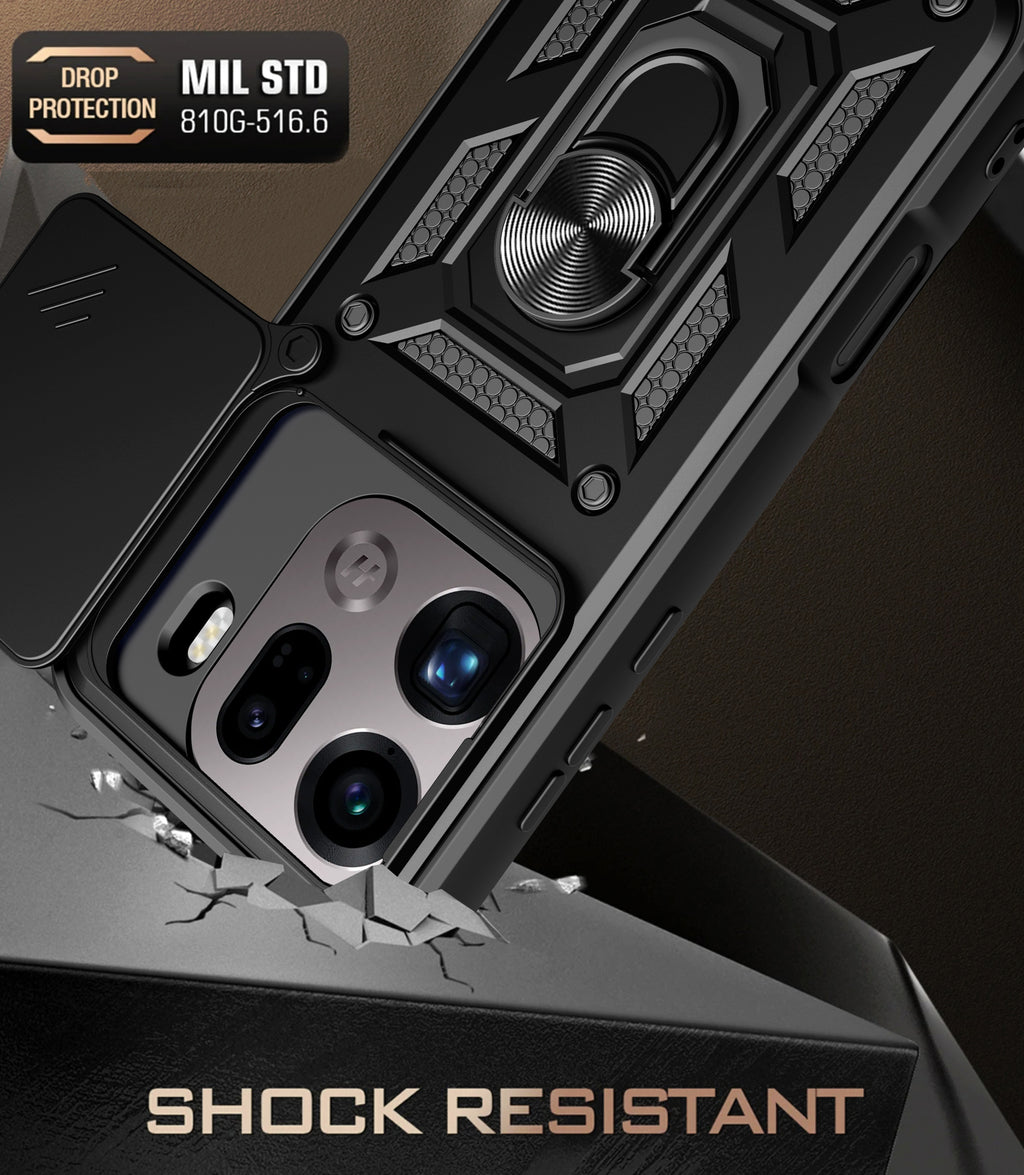 Oppo Find X9 Pro Tough Case Shockproof Kickstand Cover BLUE