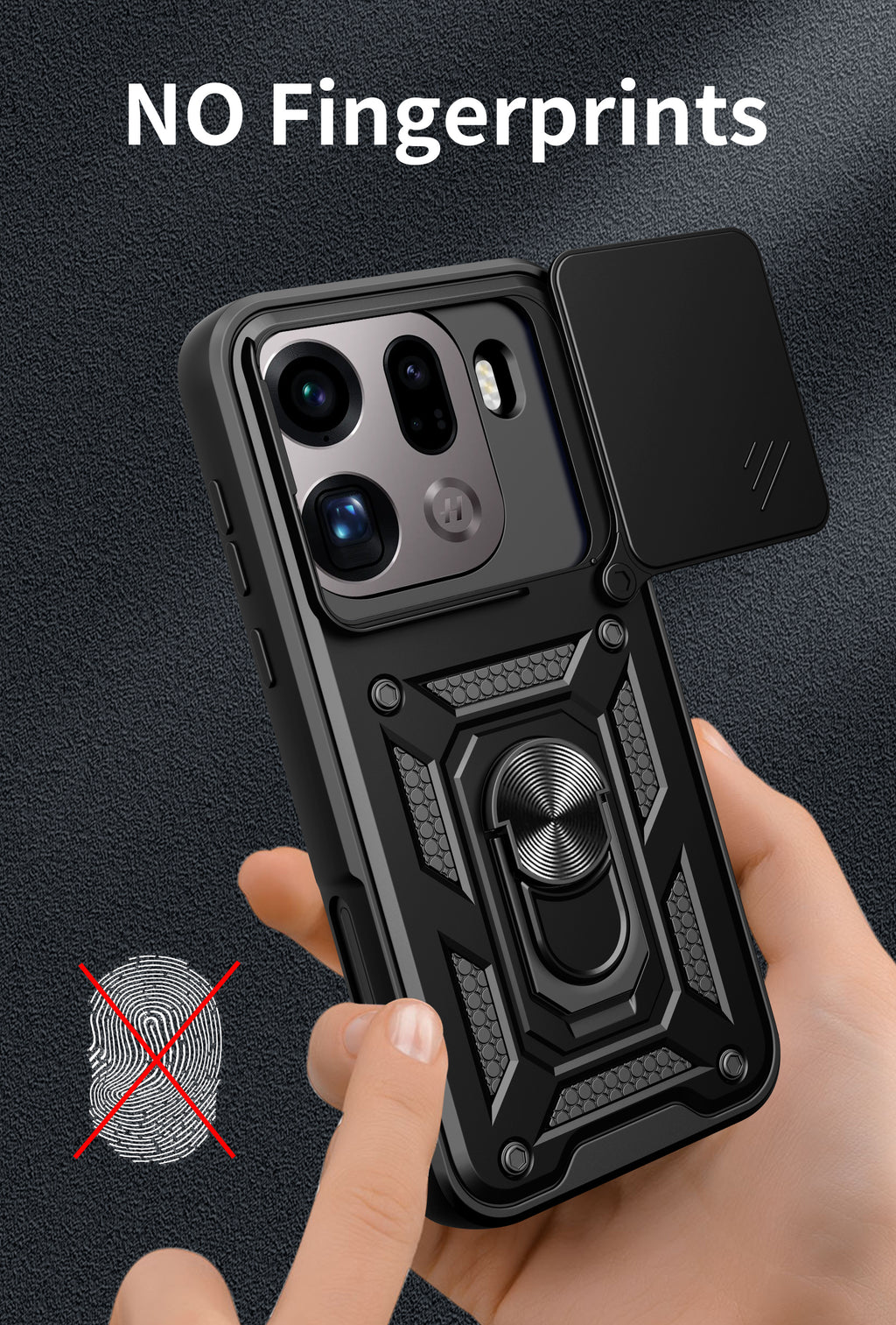 Oppo Find X9 Pro Tough Case Shockproof Kickstand Cover BLUE