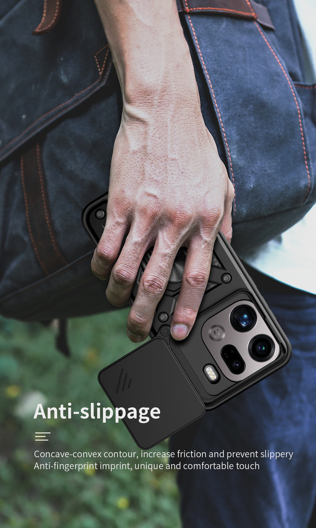 Oppo Find X9 Pro Tough Case Shockproof Kickstand Cover BLUE
