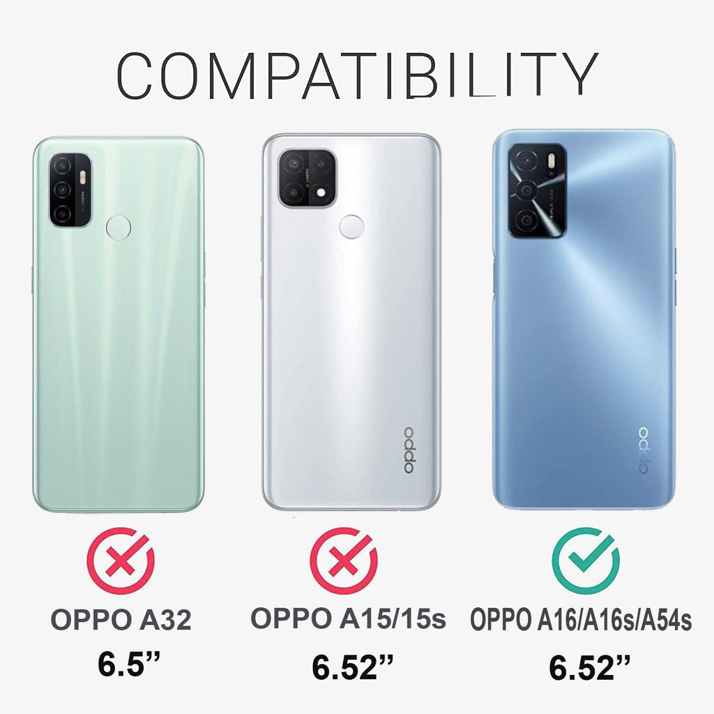 2X Oppo A54s Glass Screen Protector