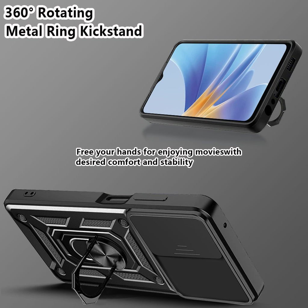 Oppo A60 4G Tough Case Shockproof Kickstand Cover PINK