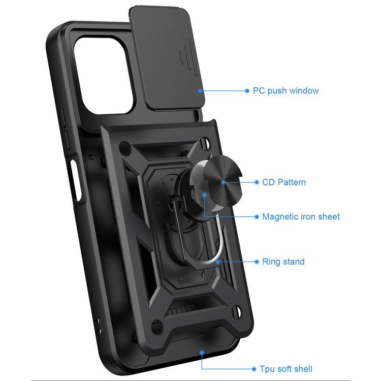 Oppo A6X 2026 Tough Case Shockproof Kickstand Cover BLUE