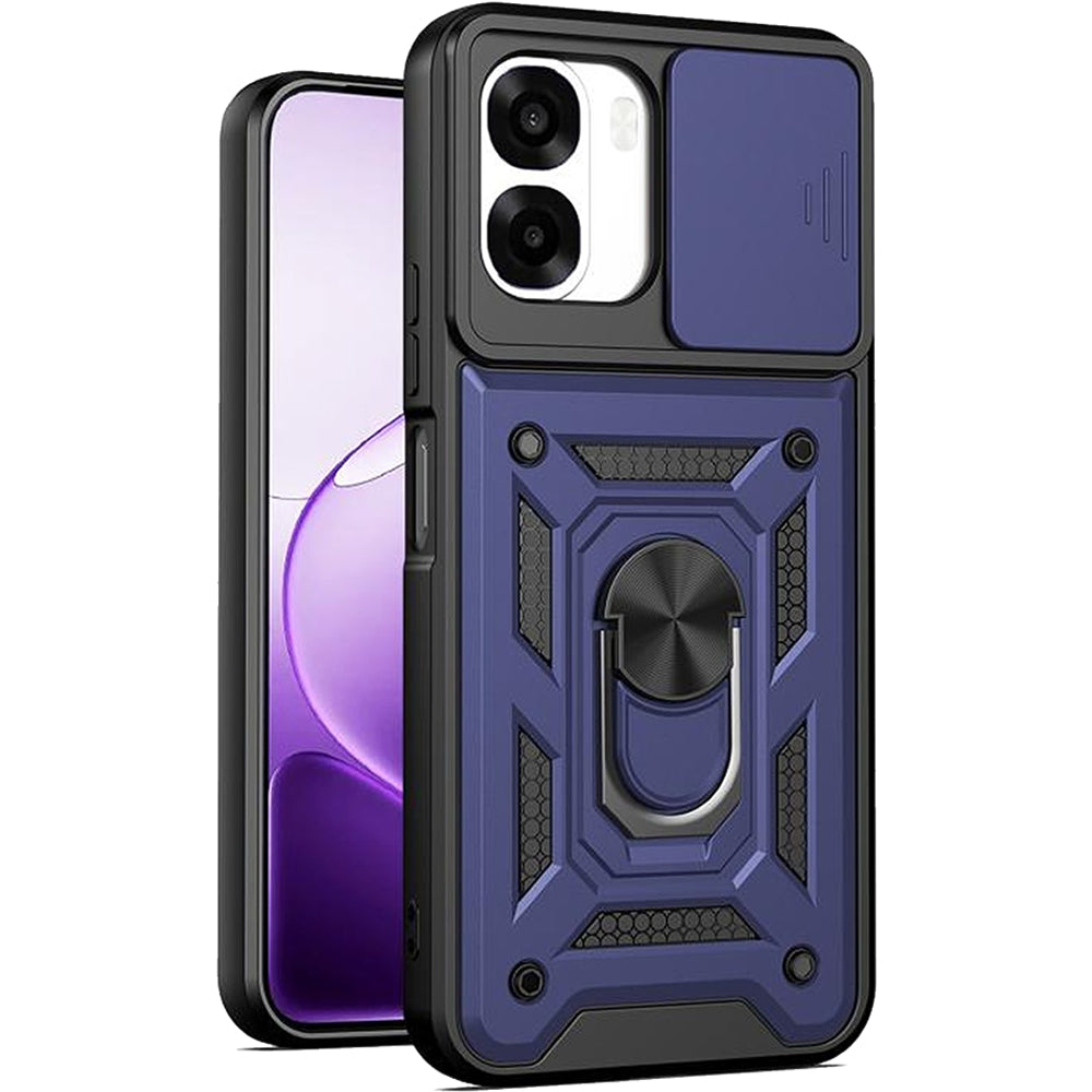 Oppo A6X 2026 Tough Case Shockproof Kickstand Cover BLUE
